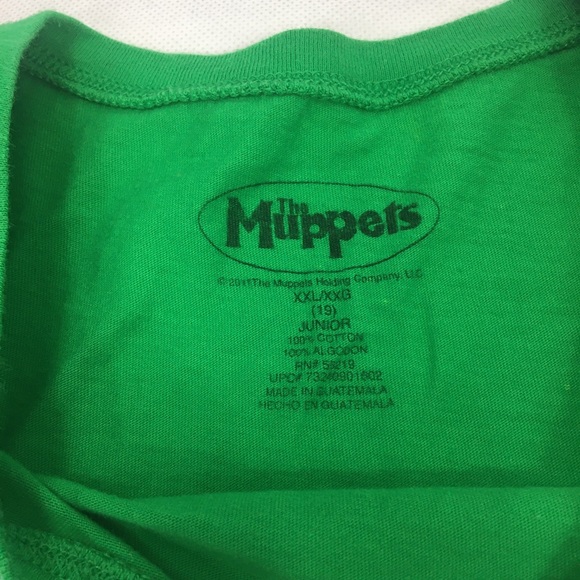 The muppets Kermit the frog green t-shirt XXL - Picture 3 of 8